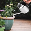 300ML Stainless Steel Long Spout Watering Can Pot for Household