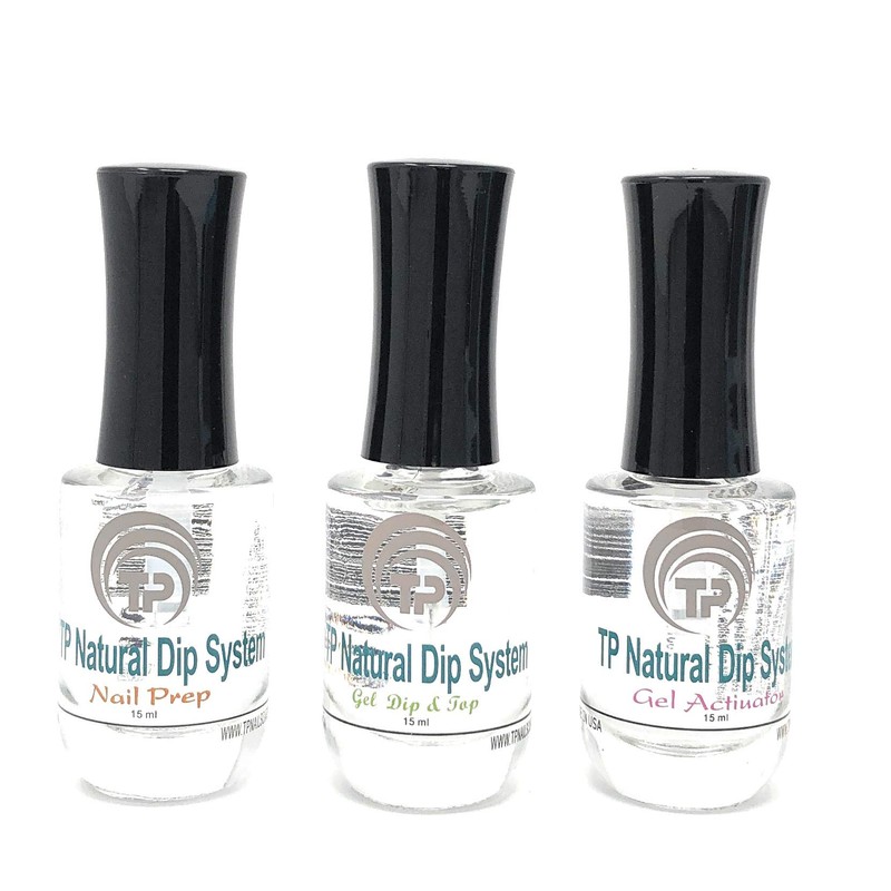 French Manicure dipping starter kit plus black powder. 1 oz.