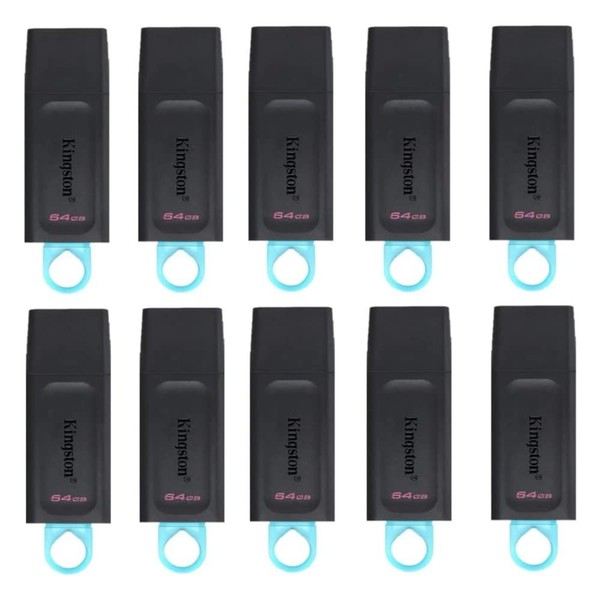 PSA Kit 10 USB 64gb Data Traveler Exodia Color Negro