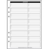 A5 Size Name & Address Refill, Sized and Punched for