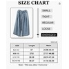 UQJE Women's Wide Leg Baggy Jeans Plus Size Loose Elastic