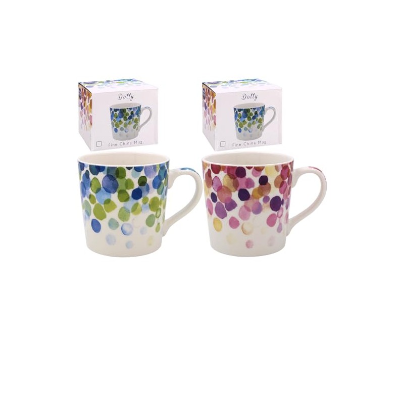 The Leonardo Collection Set of 2 Fine China Mugs -