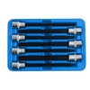 Laser 6995 Extra Long Hex Socket Bit Set 3/8"D 7pc