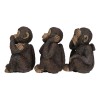 Wise Monkeys See Hear Speak No Evil Ape Collectible Figurine