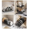 Pull Out Pots and Pans Organizer Under Cabinet, Expandable Sliding