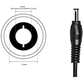 Nobsound Nobsound 12V 5A Netzteil Adapter, AC 100-240V bis DC 12 Volt 5 Amp 60W Stromversorgung f??r Verst?rker/LED Stripes/DVR NVR Sicherheitskameras System - Euro Stecker (12V/5A)