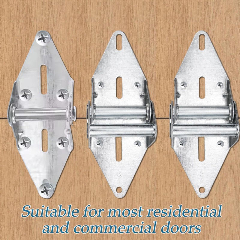 Eagles 6 Packs Garage Door Hinges with Galvanized Finish Heavy