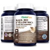 NusaPure Maca Root Black, Red, Yellow 20,000mg - 180 Vegan