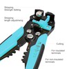 Power Conjoint Wire Stripper, 8" Automatic Wire Crimping Pliers Multi-Function