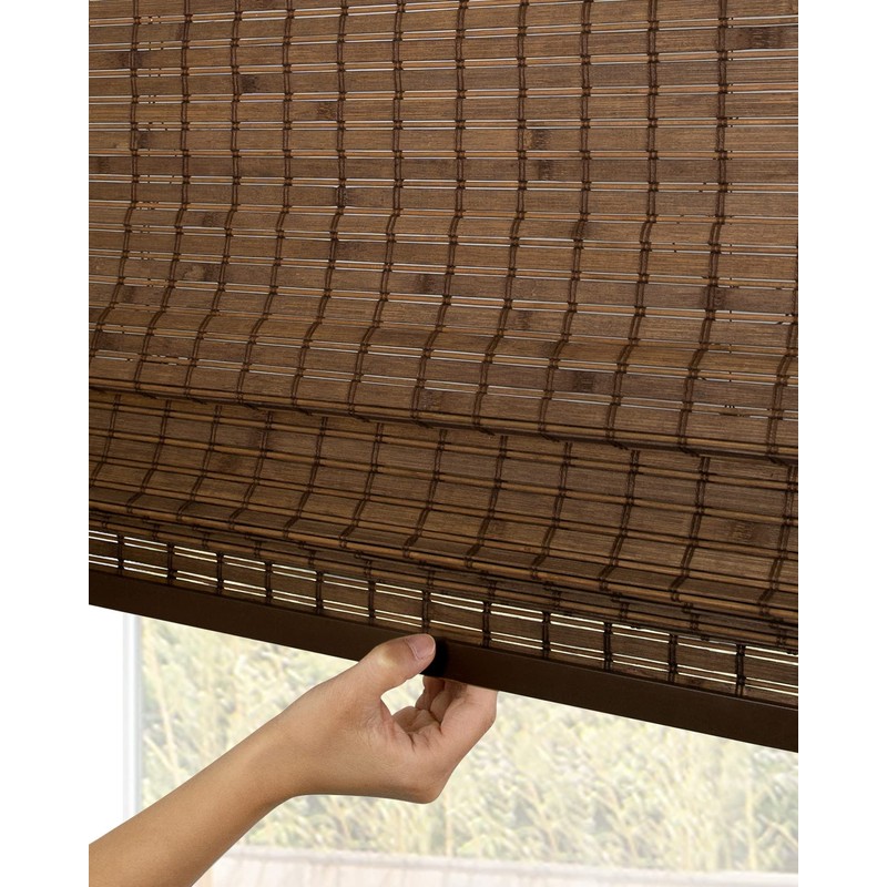 CHICOLOGY Home, Roman Bamboo Patio, Blinds, Window Shade, 23" W