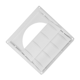 WHAMVOX Outdoor Dryer Vent Cover Louvered Air Conditioner Vent for Efficient Exhaust for Kitchens Laundry Rooms and Household Vents