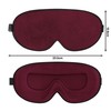 UAMAL 3D Eye Mask, Sleep Mask,100% Blackout Eyelash Extension Sleep