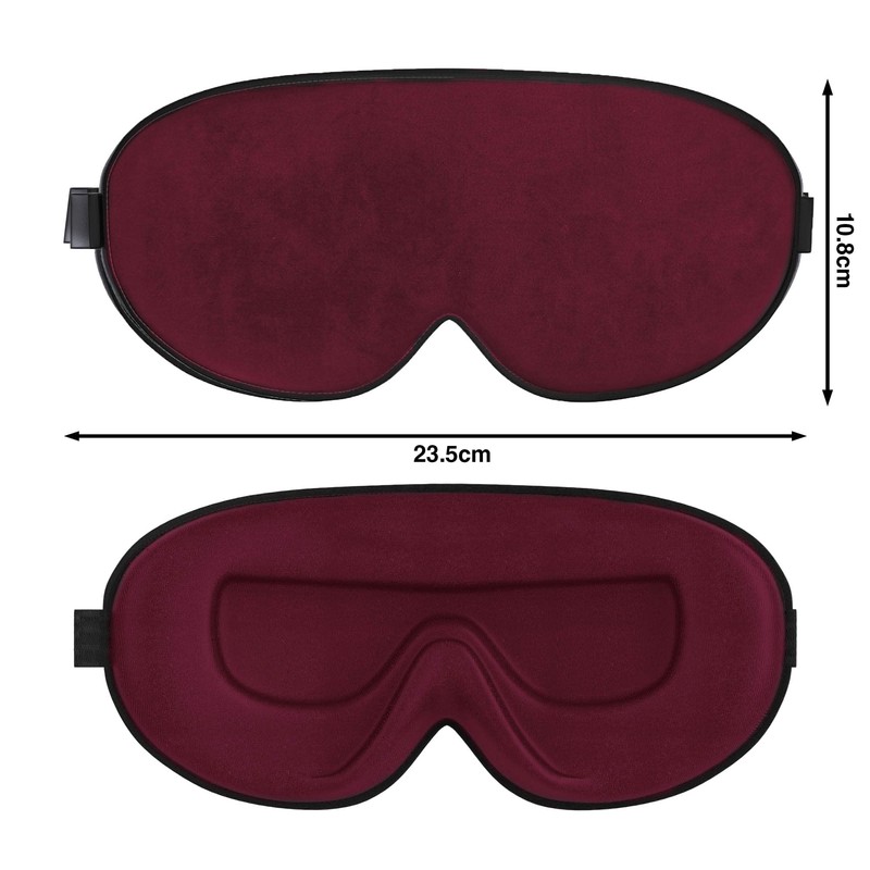 UAMAL 3D Eye Mask, Sleep Mask,100% Blackout Eyelash Extension Sleep