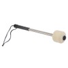 Bass Drum Mallet, Durable Wool Felt Head Metal Drumstick Mallet