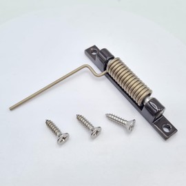 FlyEx Professional Spring Closer Tension Spring Return Spring Fly Screen Door Closer Spring Fly Screen Window Balcony Door (Dark Brown - Right)