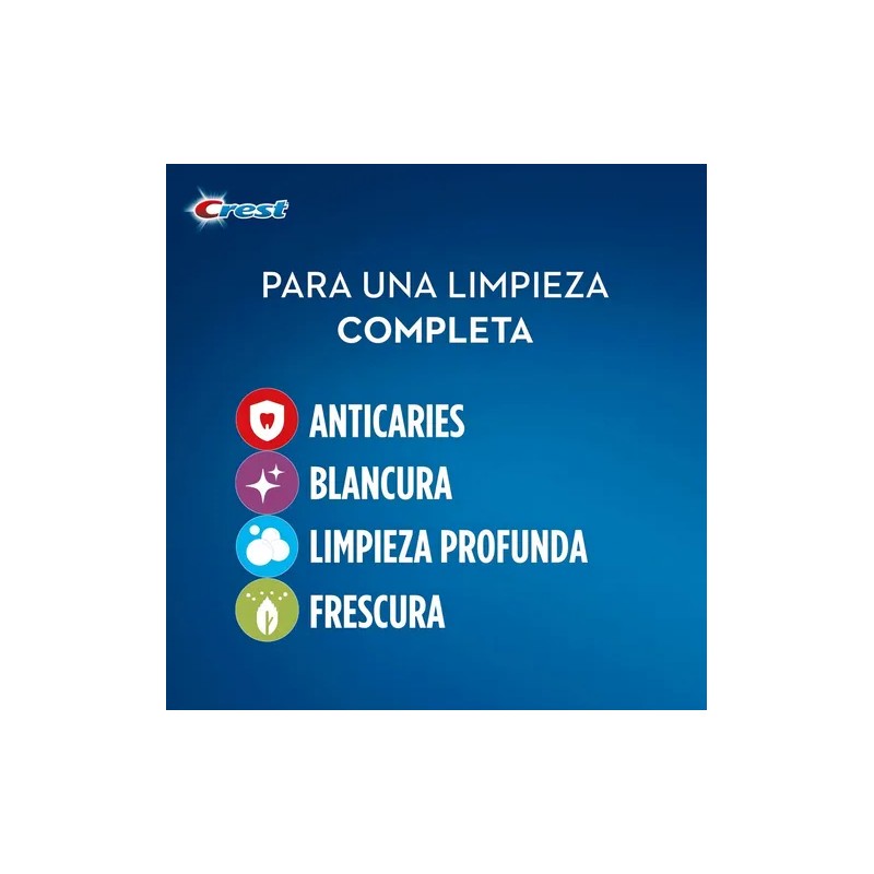 Crema Dental Crest Complete 4 En 1 De 100 Ml