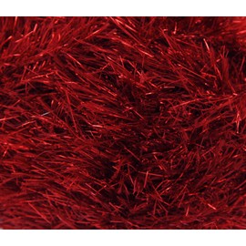 King Cole Tinsel Chunky Knitting Yarn Festive Wool 50g Ball (Claret - 215)