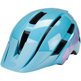 Bell Unisex Youth Sidetrack II Bicycle Helmets Buzz Gloss Light Blue/Pink, One Size