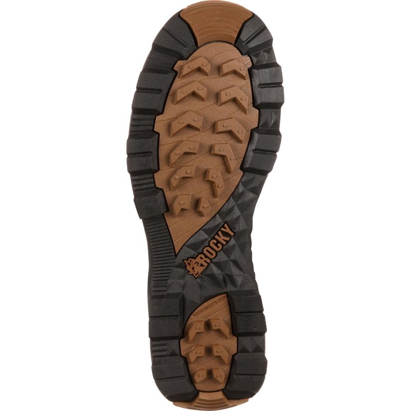 ROCKY Retraction Waterproof Side-Zip Snake Boot, Realtree Xtra, Size 9.5(M)