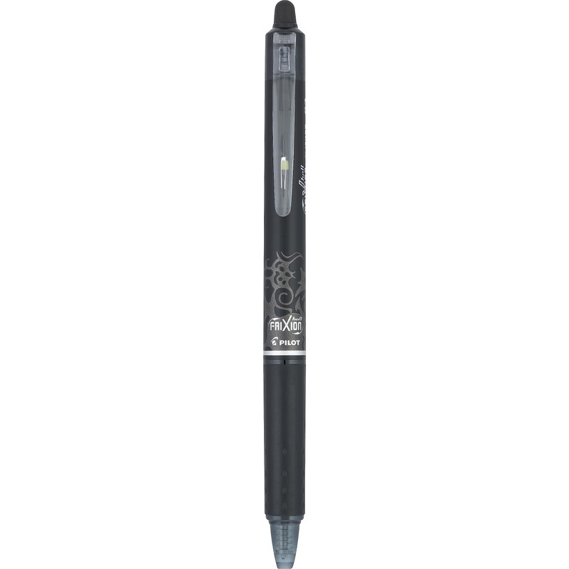 Pilot FriXion Clicker 0.7mm, Erasable Gel Pens, Fine Point (6-Pack,