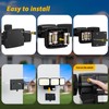 Battery Powered Motion Sensor Outdoor Lights, 1500LM Flood Lights IP65