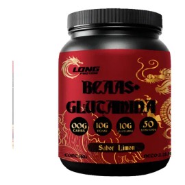 Aminoacidos Bcaas  Gluta En Polvo Long 1kg Prentreno Varios                                                                                           