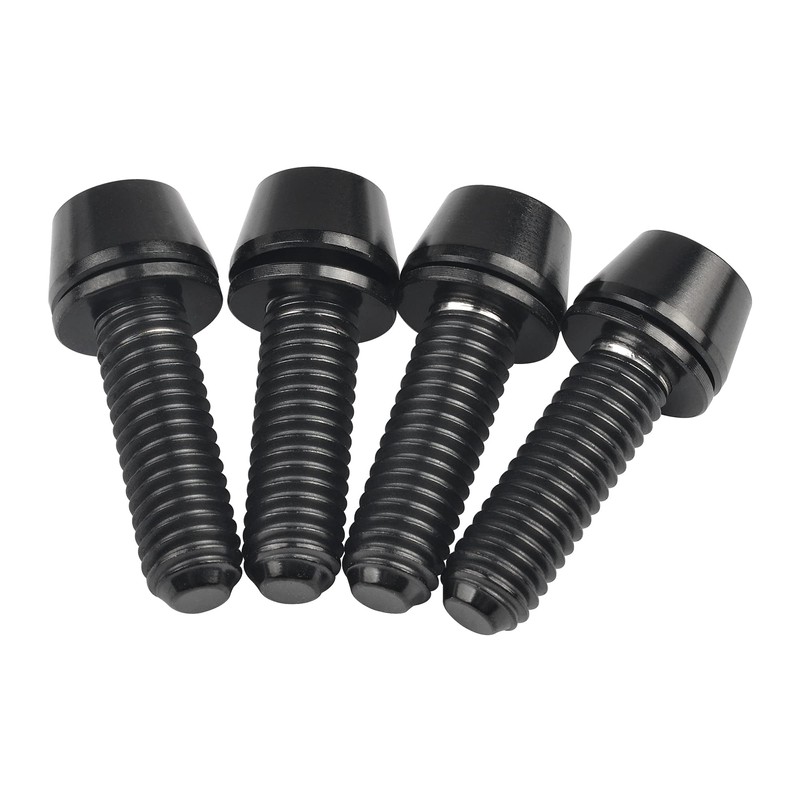 Wanyifa Titanium M6x16 18 20mm Hex Tapered Head for Bicycle