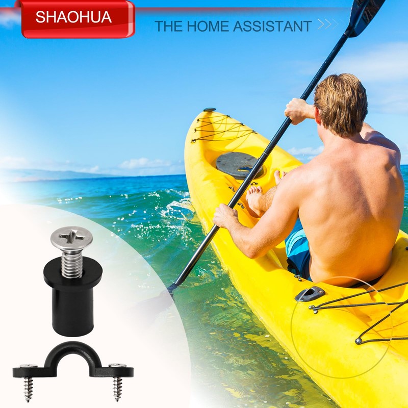 52 Pairs M4 M5 M6 Neoprene Well Nuts and Kayak