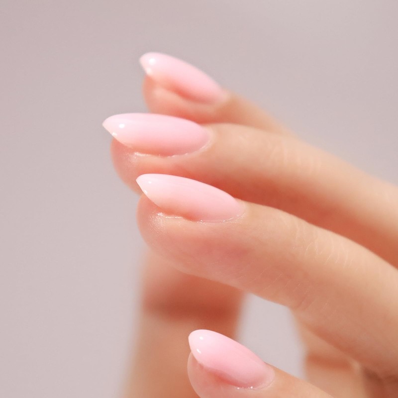 FZANEST Rubber Base Builder Gel For Nails, Sheer Color Gel