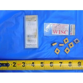 M & J Tooling LLC 7pcs New WISC CNMG432-TM T9015 TiN Coated Carbide Turning Inserts INDEXABLE CNC - AJ0892RDT