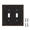 French Cabriole Decorative Wall Plate Switch Plate Outlet Cover (Double