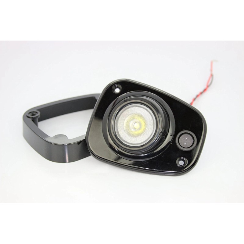 PilotLights.net Overhead dome light eyeball LED fixture for RV, Boat,