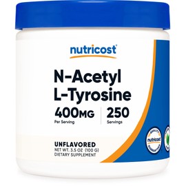 Nutricost Pure N-Acetyl L-Tyrosine (NALT) Powder 100 Grams