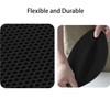 TENOC Silicone Non-Slip, Heat Resistant & Water-Trapping Trivet Mats for