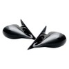IPCW CM3-92CV4 Black M3 Style Manual Side Mirror - Pair