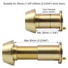 Earl Diamond - Peep Holes for Door, Solid Brass 220-Degree