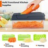 MealHelper 12-in-1 Vegetable Chopper, 7 Blade Veggie Chopper, Practical Food