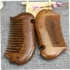 Baluue Natural Sandalwood Anti-Static Fish Hair Comb for Women Creative