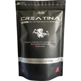 ​ALEVIA Creatina Monohidratada Micronizada Premium 450g | 90 Porciones de 5g | Suplemento Pre Workout y Post Entreno | Creatina Pura en Polvo Sin Sabor | Alta Pureza y Disolución Rápida