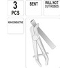 Yato Professional Hose Clamp Pliers Set: Curved, Angled, 13mm, 17mm,