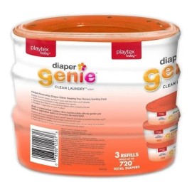 Bolsas Para Bote Pañal 3 Pack Diaper Genie Aroma Ropa Limpia