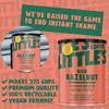Little's Rich Hazelnut Flavoured Instant Coffee, 500g Tin - Rich