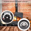 Stove Thermometer, Accurate Measurement Magnetic Fireplace Thermometer Aluminum Alloy Dial