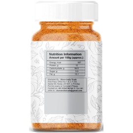 AYURVEDASHREE Pav Bhaji Masala 100gm PET Jar- Premium Quality | All Natural | Healthy | Non GMO | Indian Spices