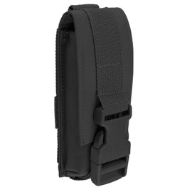 Brandit Molle Multi Pouches - Belt Bags, Accessory Pockets, Tool Pockets, Sizes Small, Medium, and Large in 6 Colours, Adult (Unisex), 8051, black, Medium, M