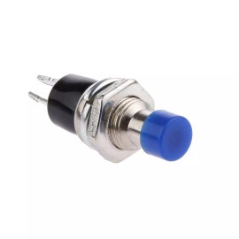 Unbranded 1x Momentary Push Button Switch 7MM Press 5 Colors to Choose From - Blue