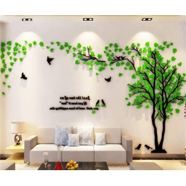 3D Tree Wall Sticker, DIY Wall Tattoo, Wall Art Sticker, Wall Decoration for Home, Christmas, Bedroom, Hall, Stairs, Baby’s Room, Nursery