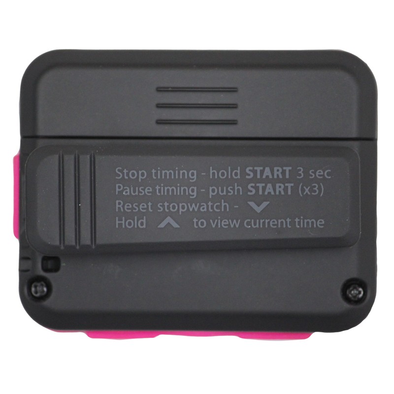 Gymboss miniMAX Interval Timer and Stopwatch - BLACK / PINK