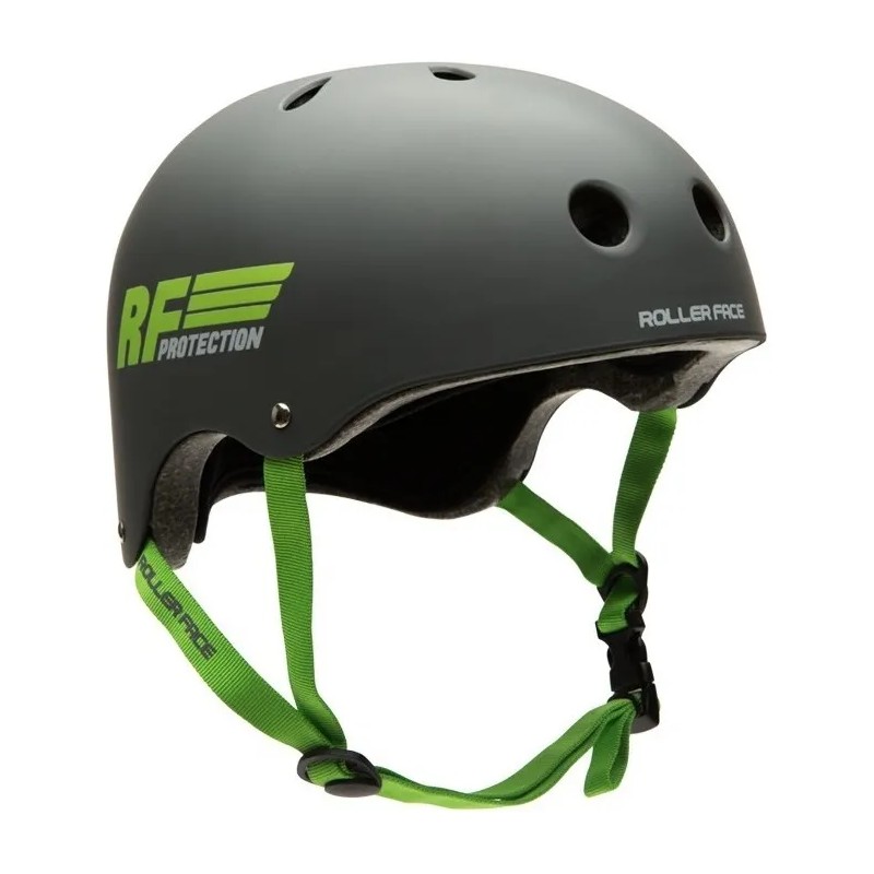 Casco Para Patinar Rollerface Rfprotection Gris Talla CHICA