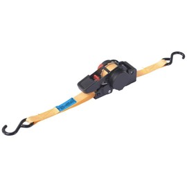 TOOLCRAFT TO-8689776 Self-retracting Lashing Strap LC Lashing Down (Single/Direct) = 100 daN (L x W) 2 m x 18 mm
